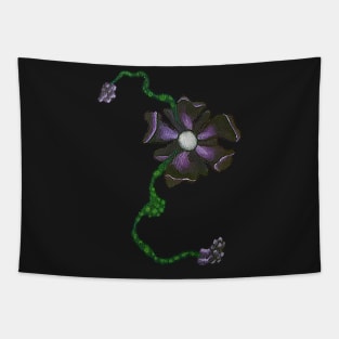 Purple Flower Tapestry