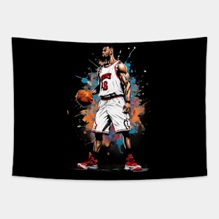 basketball card Tapestry