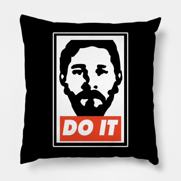 Do it Pillow by absolemstudio
