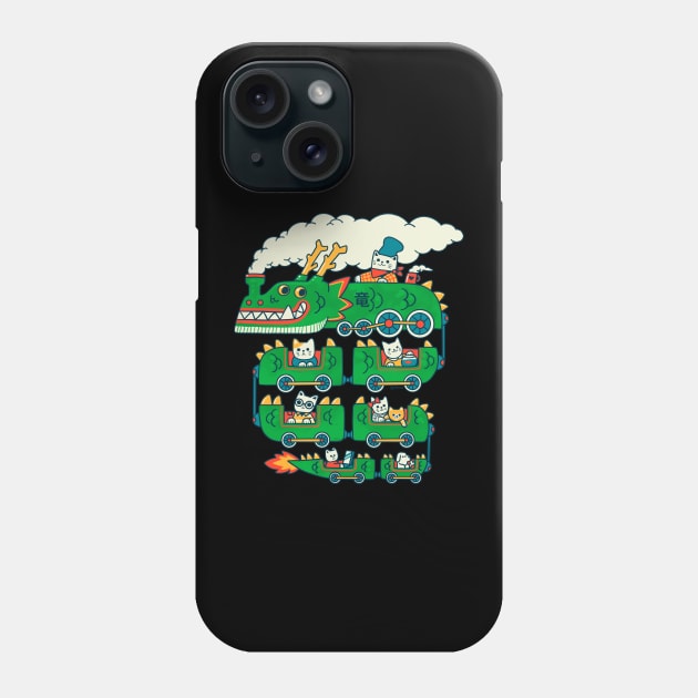 Dragon wagon Phone Case by ppmid