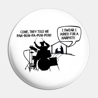 Drummer Boy Pin