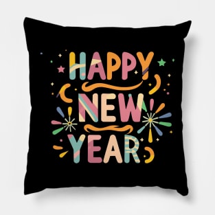 Happy New Year Pillow