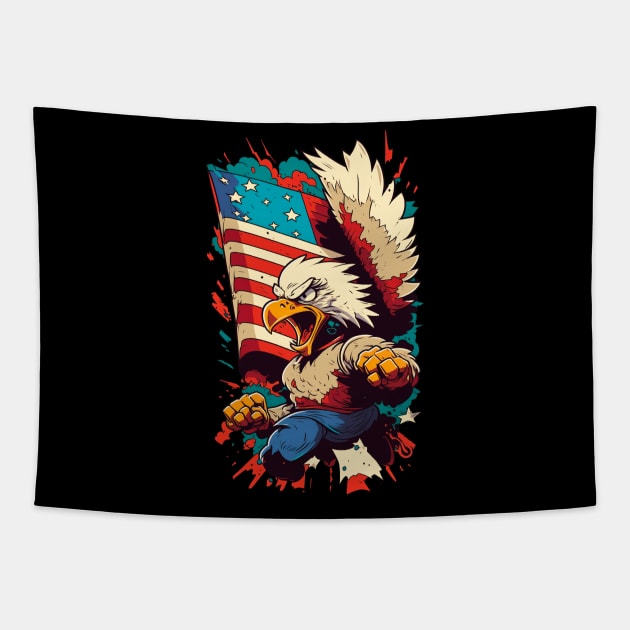 American football Tapestry by Greeck