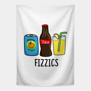 Fizzics Cute Soda Pop Pun Tapestry