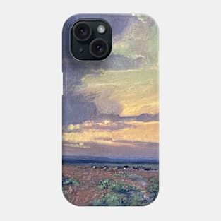 Luminous Sky Oil on Canvas Phone Case