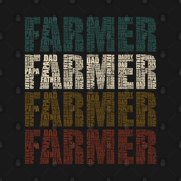 Farmer Dad - Funny Farm Lovers Gift For Papa by DnB