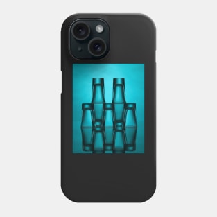 Blue shot glasses Phone Case