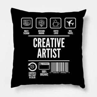 Creative Artist Pillow