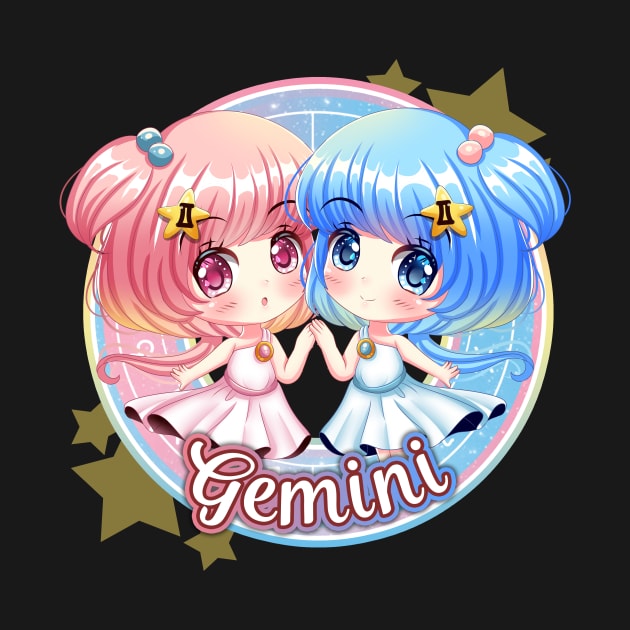 Chibi Gemini by My Tribe Apparel