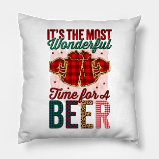 It's the most wonderful time for beer Pillow