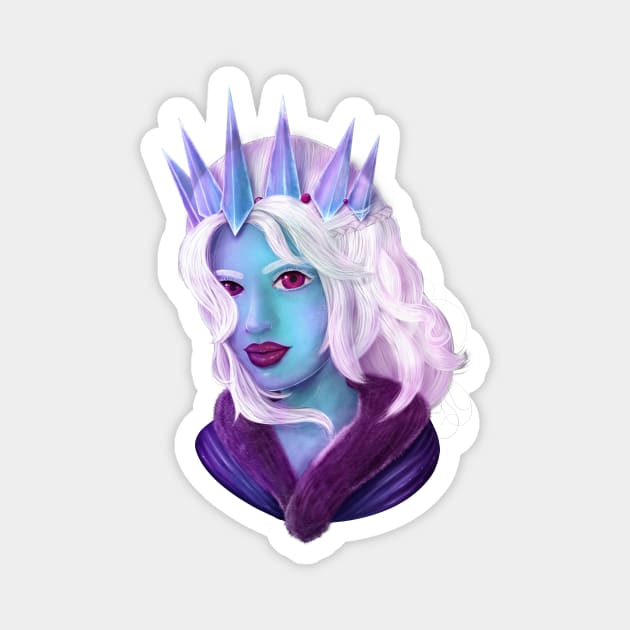 Ice Queen Magnet by SamuelC23