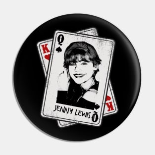 Retro Jenny Lewis 80s Card Style Pin