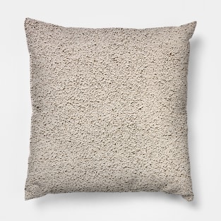 White Fine Detail Painted Wall Texture Pillow