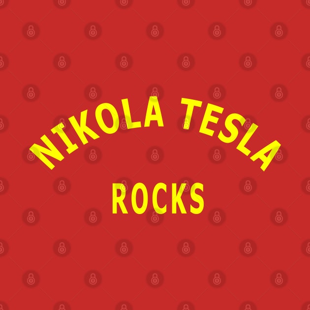 Nikola Tesla Rocks by Lyvershop