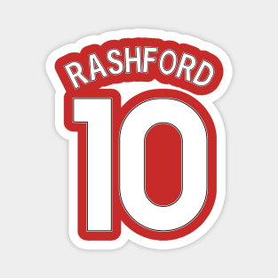 Marcus Rashford football shirt Magnet