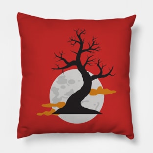 The Haunted Tree Pillow