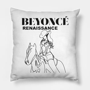 Byond Line Art Pillow