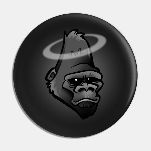 RIP Harambe Pin by binarygod