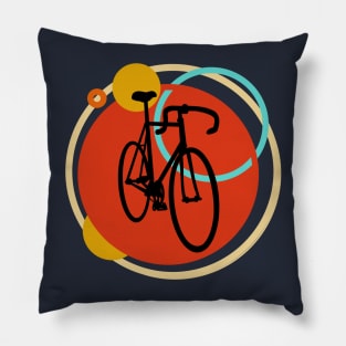 Retro Fixie 1 Pillow