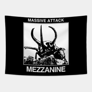 Massive Attack - Mezzanine - Tribute Artwork - Black Tapestry