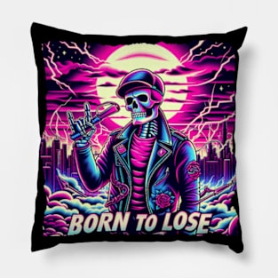 born 2 lose bopper Pillow