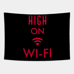 High on WI-FI Tapestry