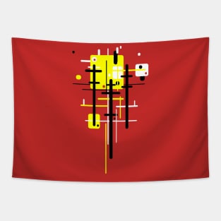 Bauhaus architecture pattern Tapestry