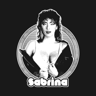 Sabrina // 80s Italo Fan Design T-Shirt