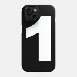 1  NUMERIC NUMBER ONE Phone Case