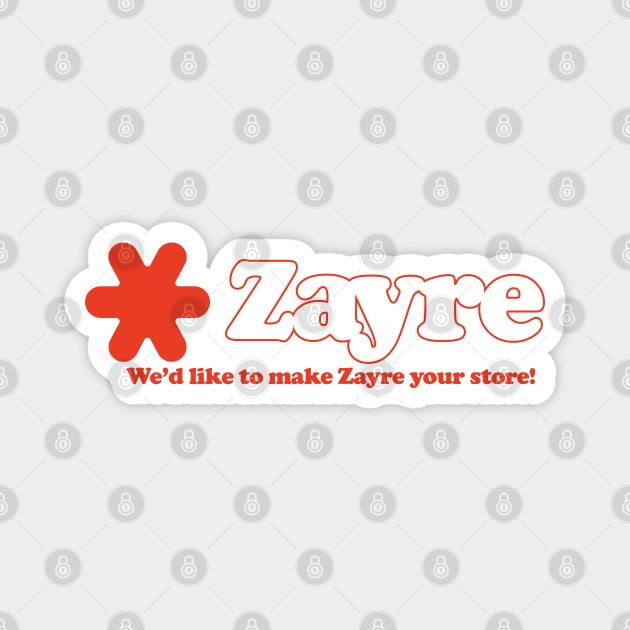 Zayre Department Stores Magnet by Tee Arcade