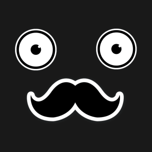 Moustache Face T-Shirt