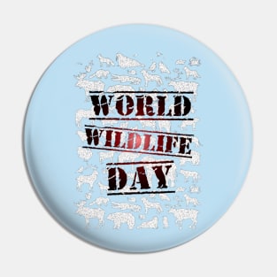 World wildlife day Pin