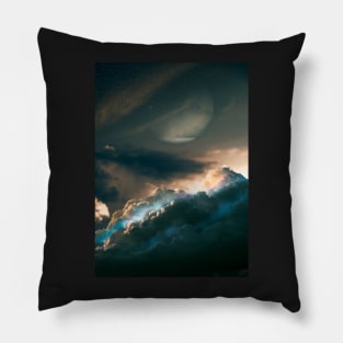 Lightning Clouds Pillow