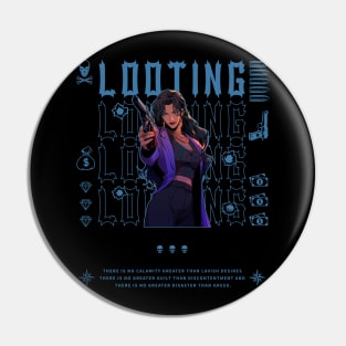 Mafia Anime Style | LOOTING Pin