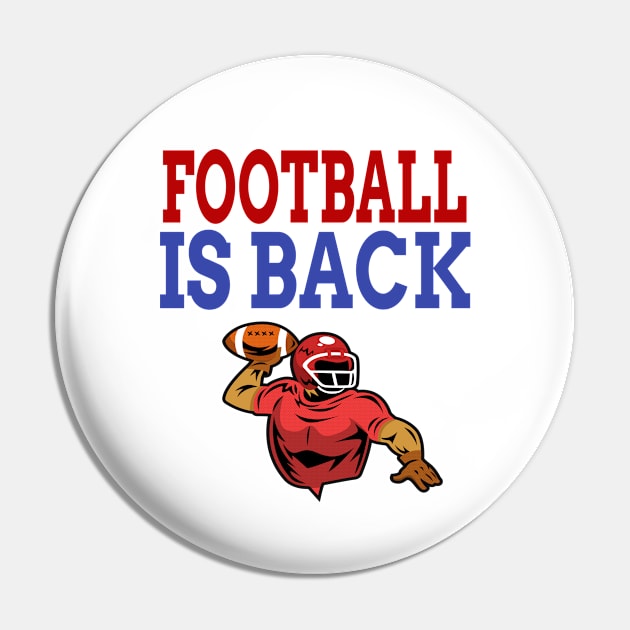 Football is Back Pin by soufyane