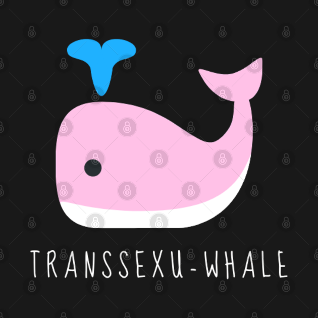 Discover Cute Transgender Whale LGBT Pride - Lgbt Pride - T-Shirt