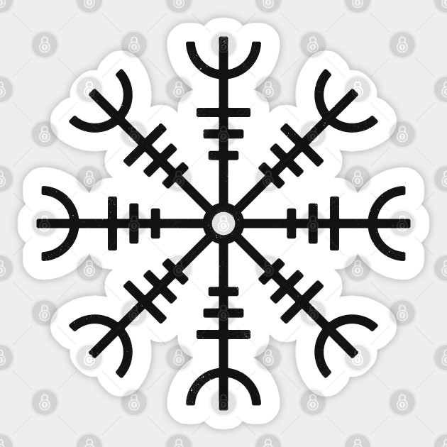 Aegishjalmur Awe Sticker Teepublic Uk