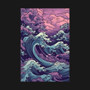 Vaporwave off Kanagawa T-Shirt