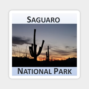 Saguaro National Park Sunrise Magnet