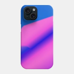 blue pink texture gradient Phone Case