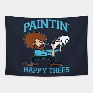 Paintin' smiles Tapestry