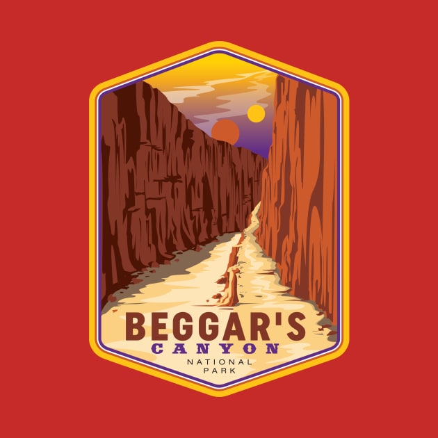 Beggar's Canyon National Park by MindsparkCreative