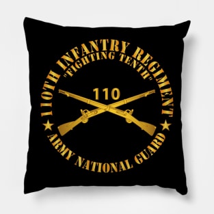 110th Infantry Regiment - Fighting Tenth - Br - ARNG  X 300 Pillow