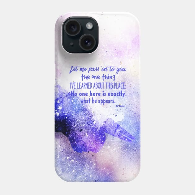 Let me pass onto you Phone Case by NatLeBrunDesigns