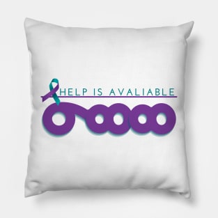 Help is Available Pillow