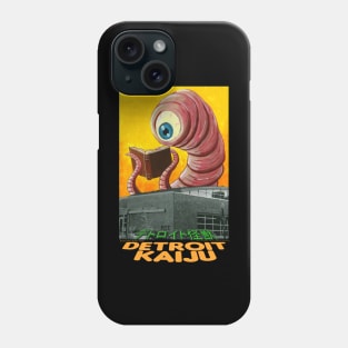 Wamutori the Giant Book Worm! Phone Case