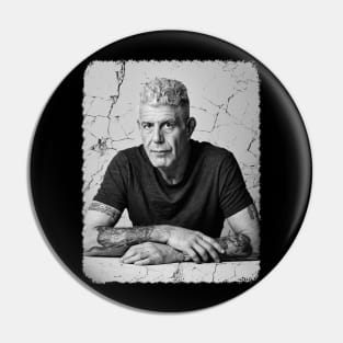 Anthony Bourdain - Vintage Pin