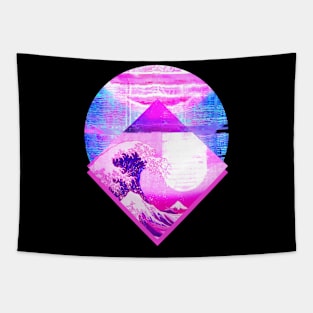 Greatest Retrowave Off Kanagawa Tapestry