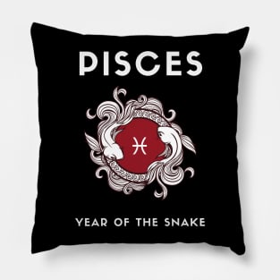PISCES / Year of the SNAKE Pillow