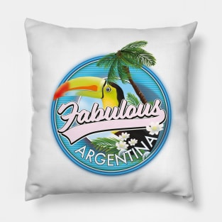 Explore fabulous Argentina logo Pillow